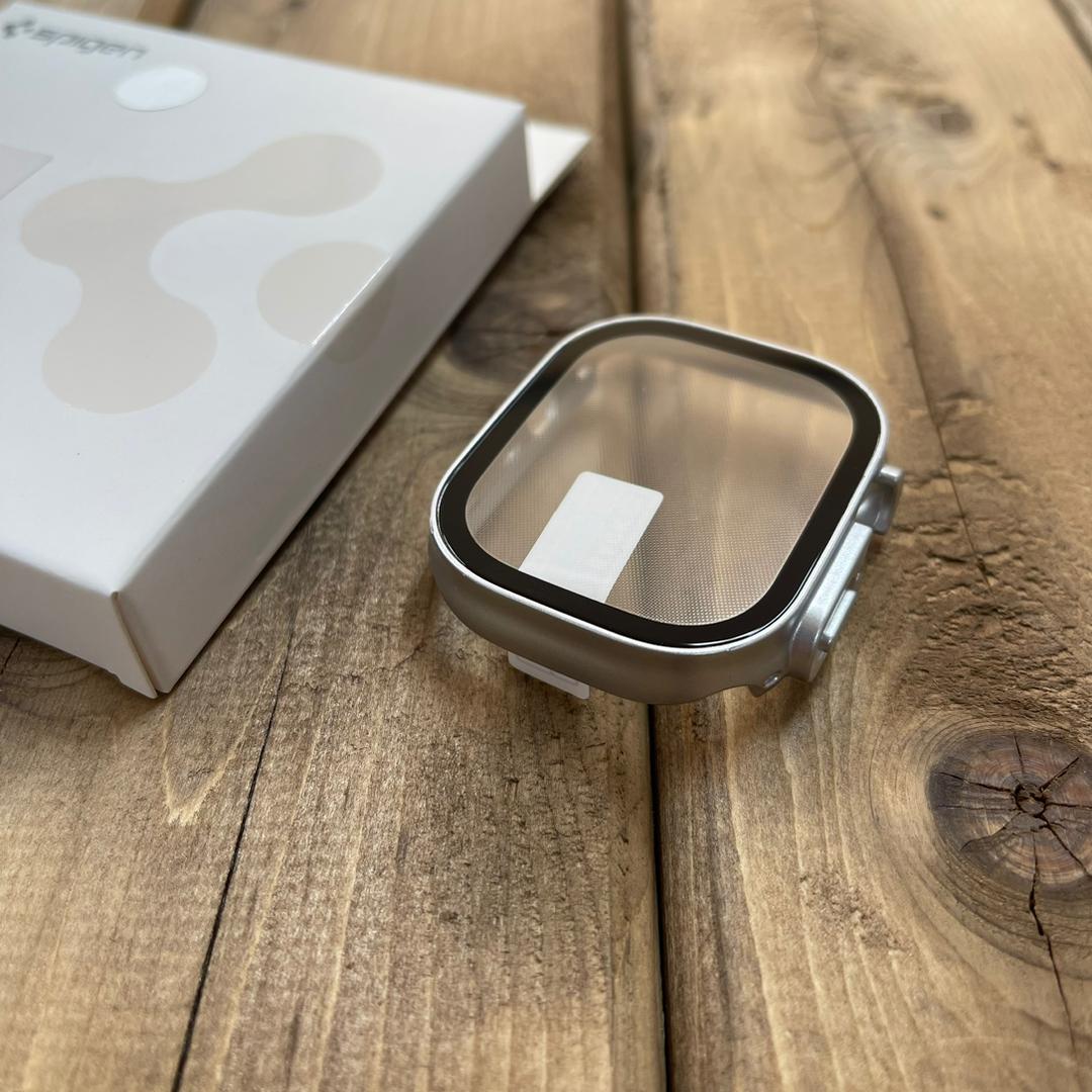 پکیج گارد و گلس Spigen اسپیژن Apple Watch 49mm